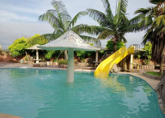 FOR SALE BEACH RESORT WITH SWIMMING POOL  FUNCTION HALL  WITH INCOME GENERATING
