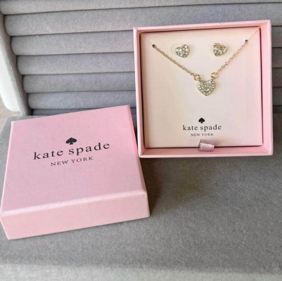 Kate Spade Heart Crystal Set