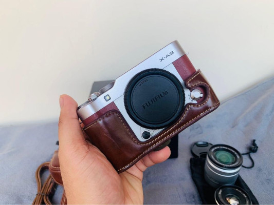 Fujifilm xa3 Vlogging cam with 2 lens