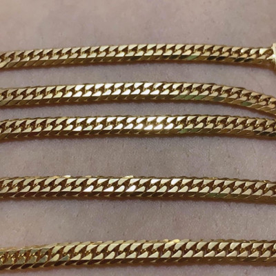 20.9g K18 japan necklace 50cm.
