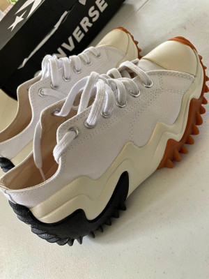 authentic run star motion low platform sneakers