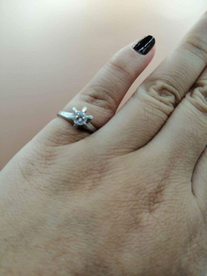 Japan Platinum Diamond Ring