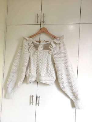 Zara Knitted Cropped Longsleeves