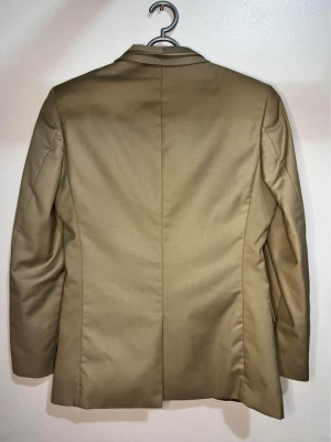 Onesimus Light Brown Tuxedo paired with slacks