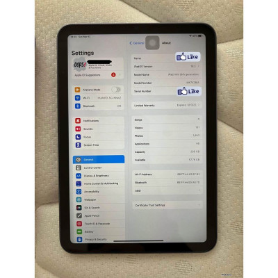 iPad mini 6 2021 Purple (256gb) Wifi only