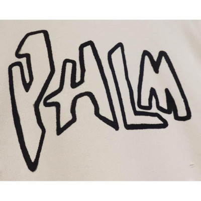 NWT PALM ANGELS Apricot Graphic Graffiti Flames Crewneck Sweater S-XL