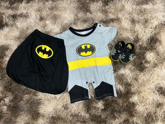 Baby Batman Costume Set