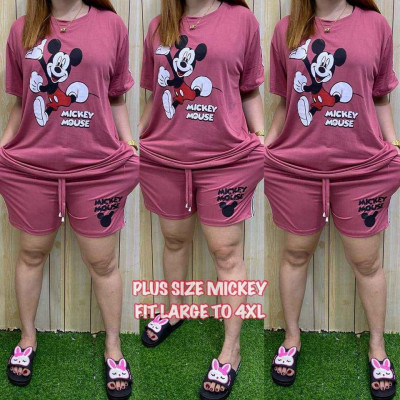 Plus size terno shorts