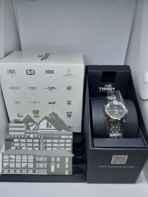 Tissot Le Locle Automatic Black Diamond Dial Ladies Watch