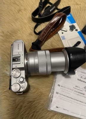 For Sale: Fujifilm XA-3 Mirrorless Vlogging Camera (Silver Argent)