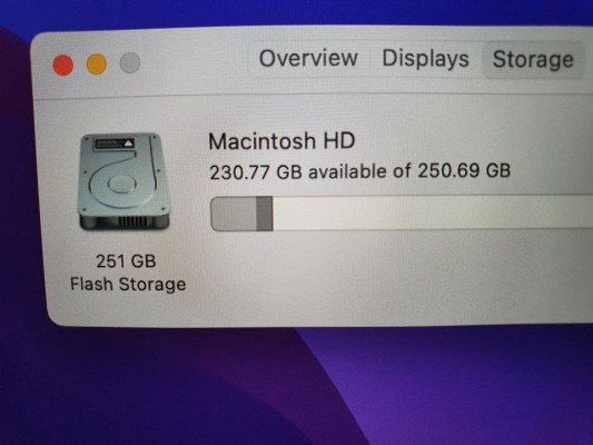 Macbook Air 2018 256GB