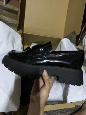 Zara Chunky Penny Loafers