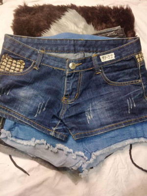Class A denim shorts