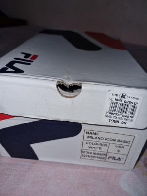 Fila Limited Edition White Sneaker Brand New