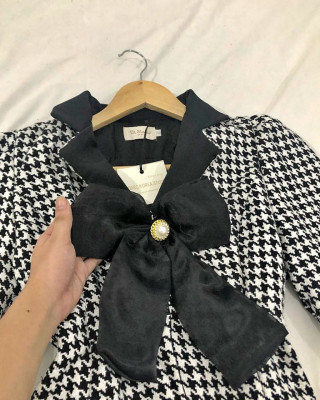 Ivy Suit Dress (Black)