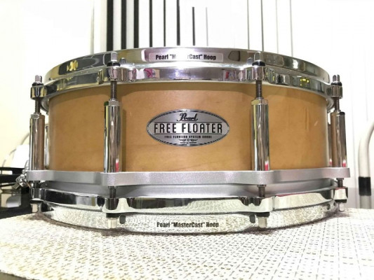 Pearl free floating snare 14x5