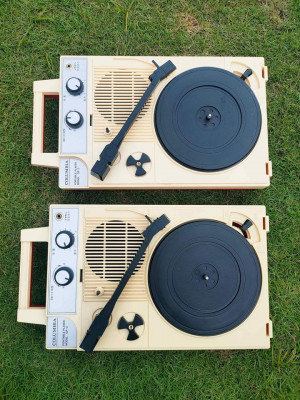 Columbia GP-3 Portable Turntable