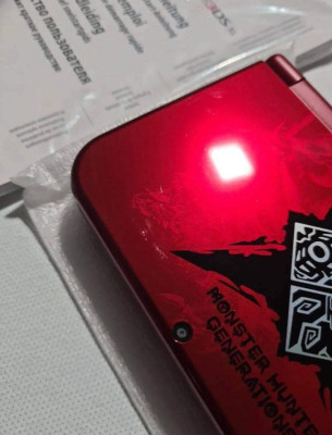 NEW Nintendo 3DS XL Monster Hunter Generations Limited Edition TOP