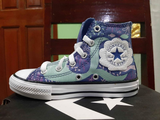 Kids chuck taylor all star hi 'mermaids'