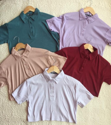 Polo Cropped - Hanging