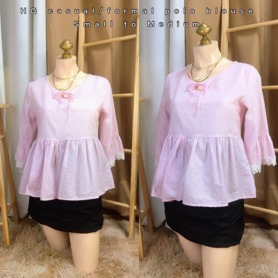 Take all fashion polo blouse