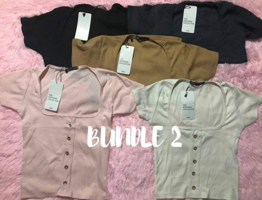 ZARA SQUARE NECK TOP