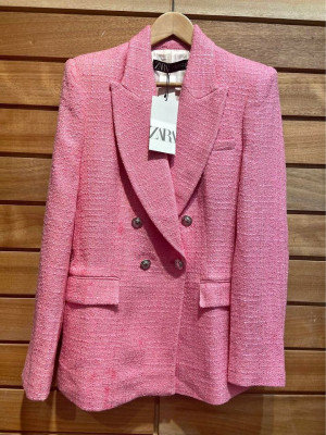 Zara Textured Blazer