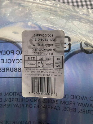 CROCS MARBLED SANDAL(CLASSIC) FOR SALE!!!