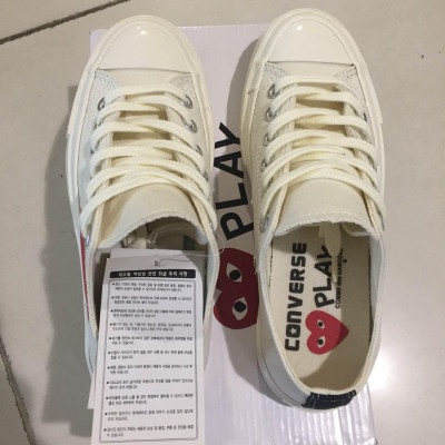 CONVERSE X PLAY CDG (cream)♥️