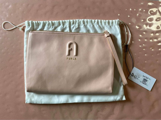 Original Furla Leather Pouch