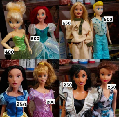 Disney dolls/ Barbie (fashion fever/collector doll)