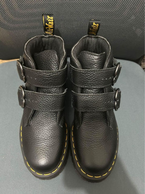 For sale Dr. Martens Devon Heart Leather Platform Boots