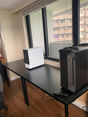 2pcs IKEA black table