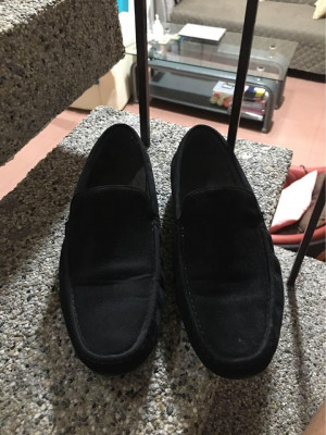 Suede loafers shoes formal
