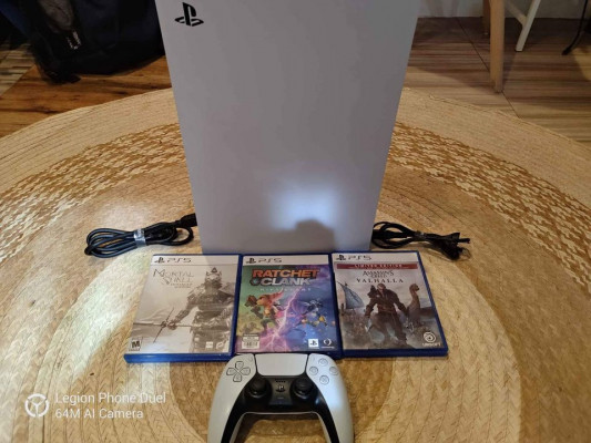 PS5 Disc Edition 825gb with 3 Games SALE OR SWAP