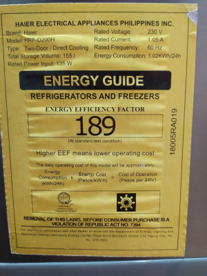 Haier D200H Refrigerator