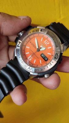 SEIKO5 SPORTS AUTOMATIC ORIGINAL MAP METER