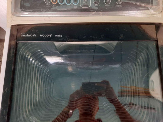 Washing machine wobale dual wash