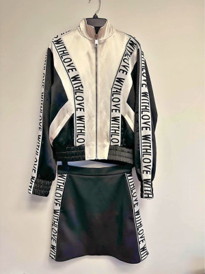 NANCY CAVALLY “WITH LOVE” JACKET & SKIRT