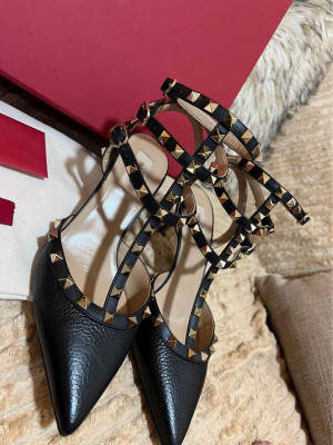 Valentino Kitten Heels Nero Black