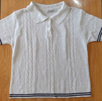 Knitted cropped Shirt M-L