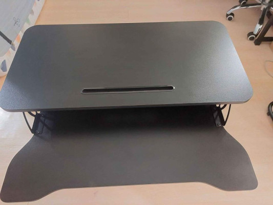 Adjustable Ergonomic Working Desk w/ Keyboard Tray