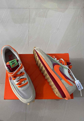 Nike Sacai x LD Waffle x Clot Orange Blaze