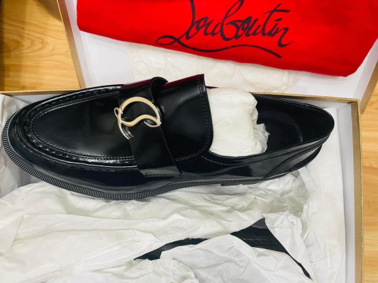 Christian Louboutin Moc chunky-soled loafer