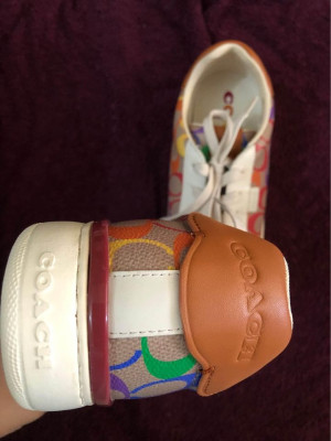 Original brand new coach Leather Shoes