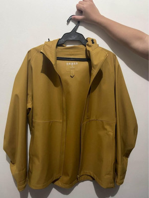 UNIQLO Blocktech Parka (3D Cut) (Medium) - 43 Yellow