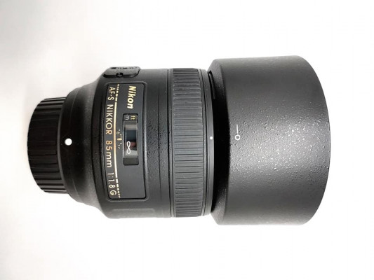 Nikkor 85mm f1.8G prime lens