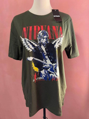 Nirvana Cotton-on band shirt ( UNISEX)