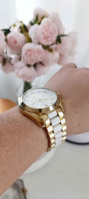 Ladies runway oversized boyfriend watch
