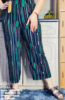 DONYA SQUAREPANTS FIT MEDIUM TO 2XL